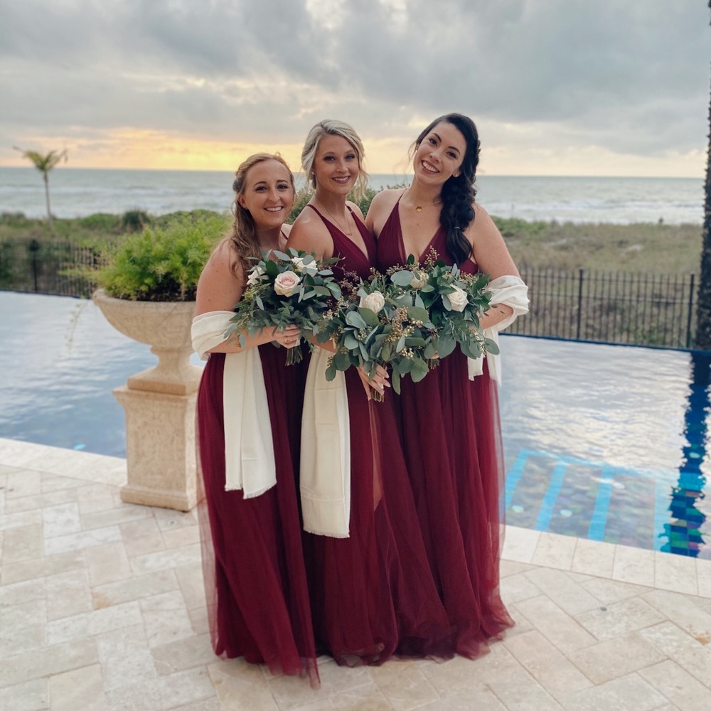 Burgundy Maxi Dress